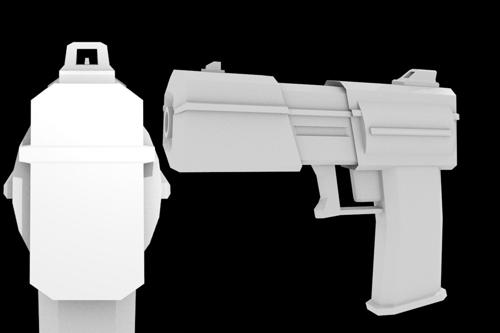 Futuristic Laser Pistol preview image